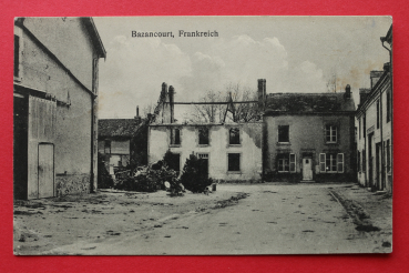 Postcard PC 1916 Bazancourt WWI France